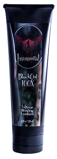BlackOut Extreme Dark Tanning Bronzer Lotion